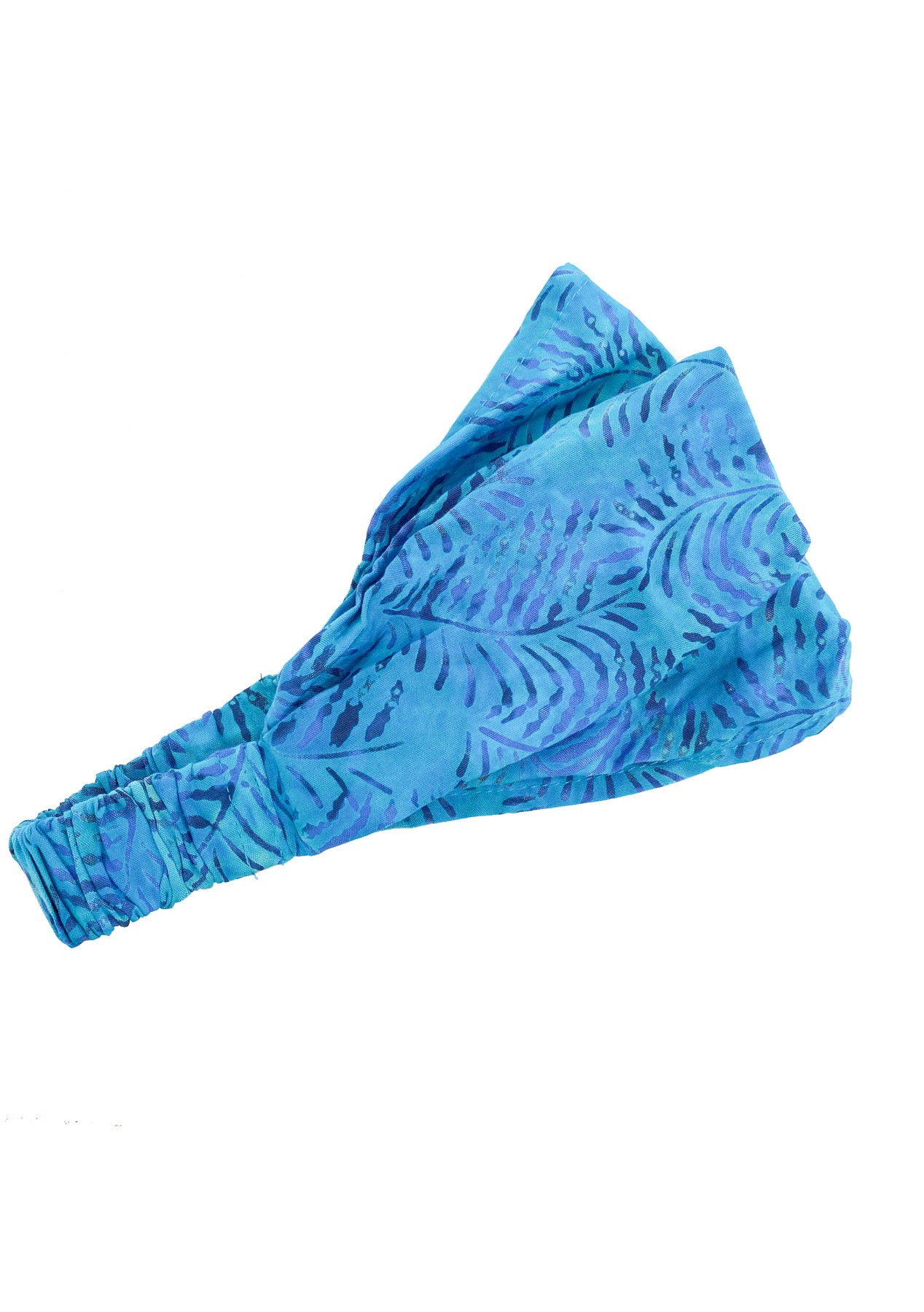 Bandana Headband | Turquoise & Navy