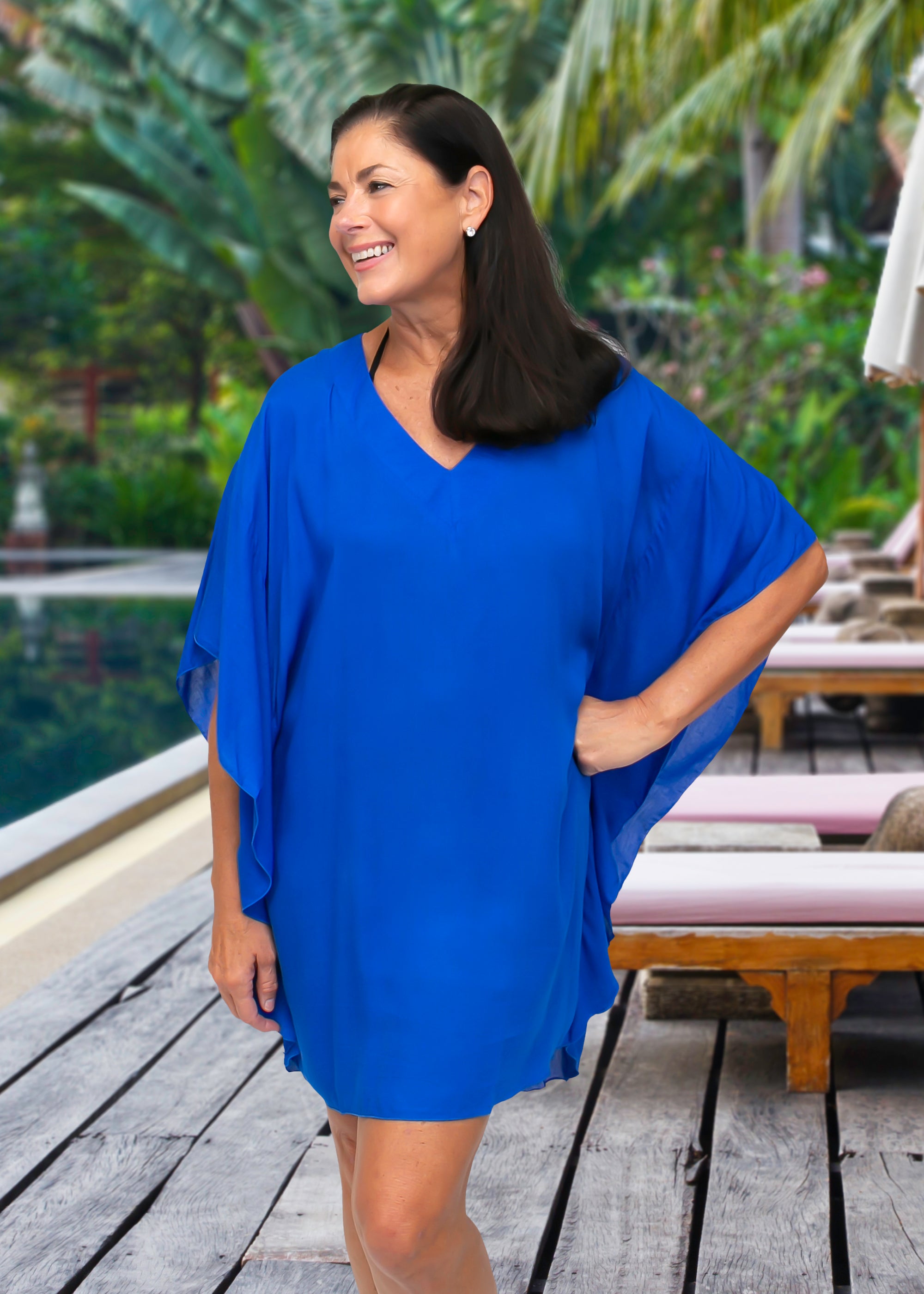 Charlotte Cover Up | Royal Blue
