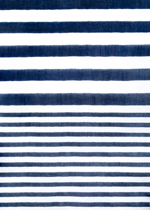 Sarong Cotton | Navy Stripe