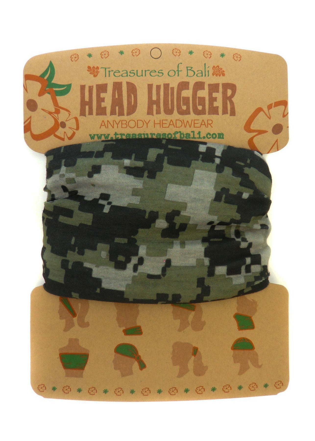 Head Hugger | Block Print Camo