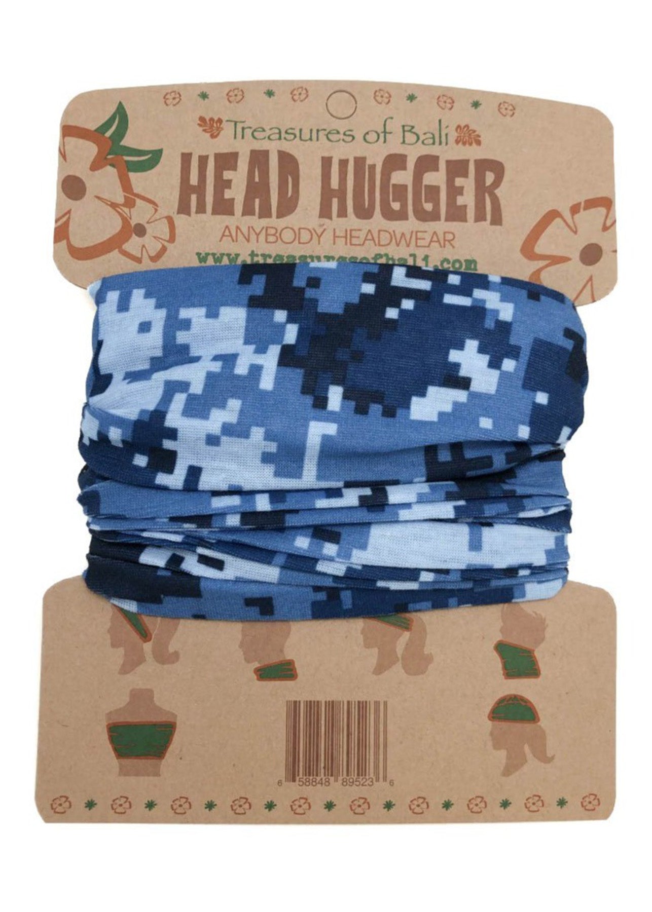 Head Hugger | Blue Block Camo