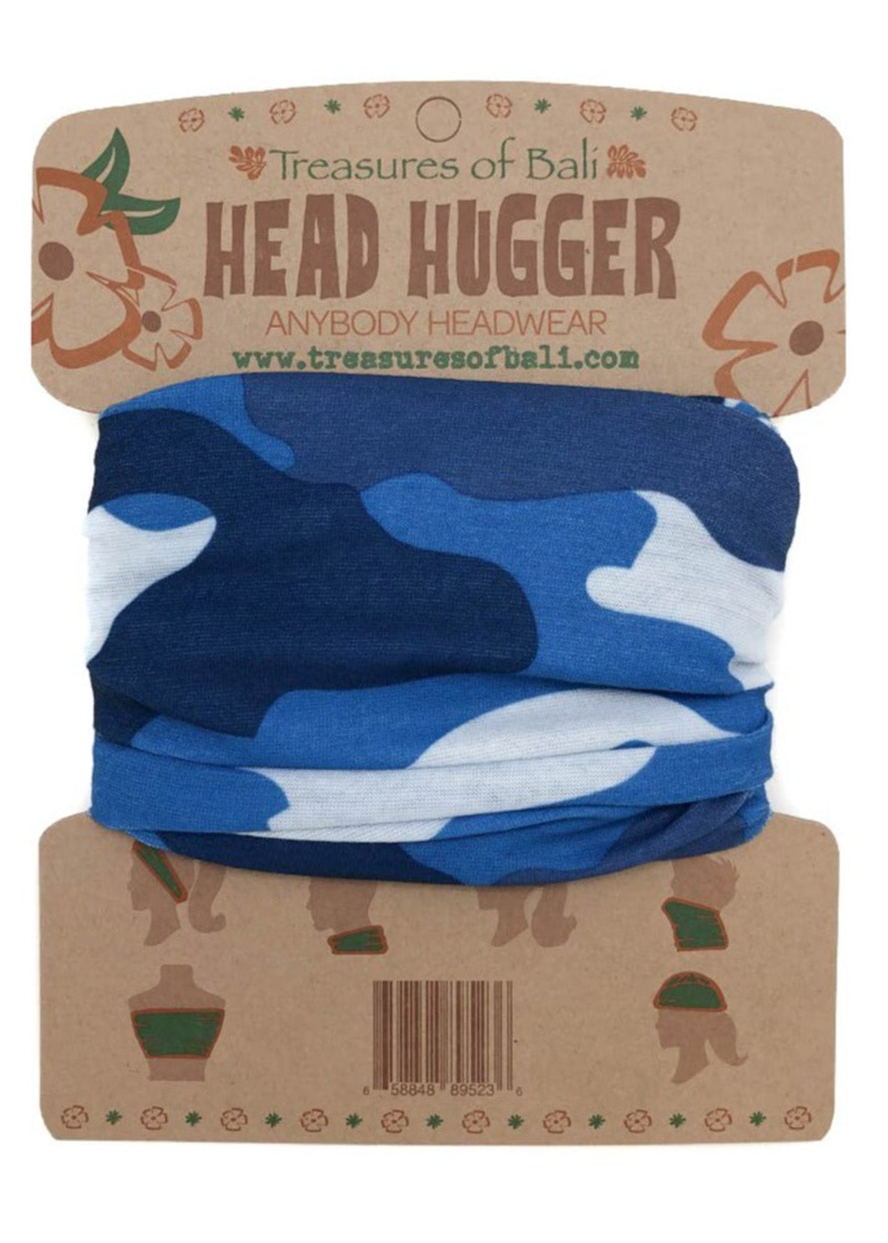 Head Hugger | Blue Camo