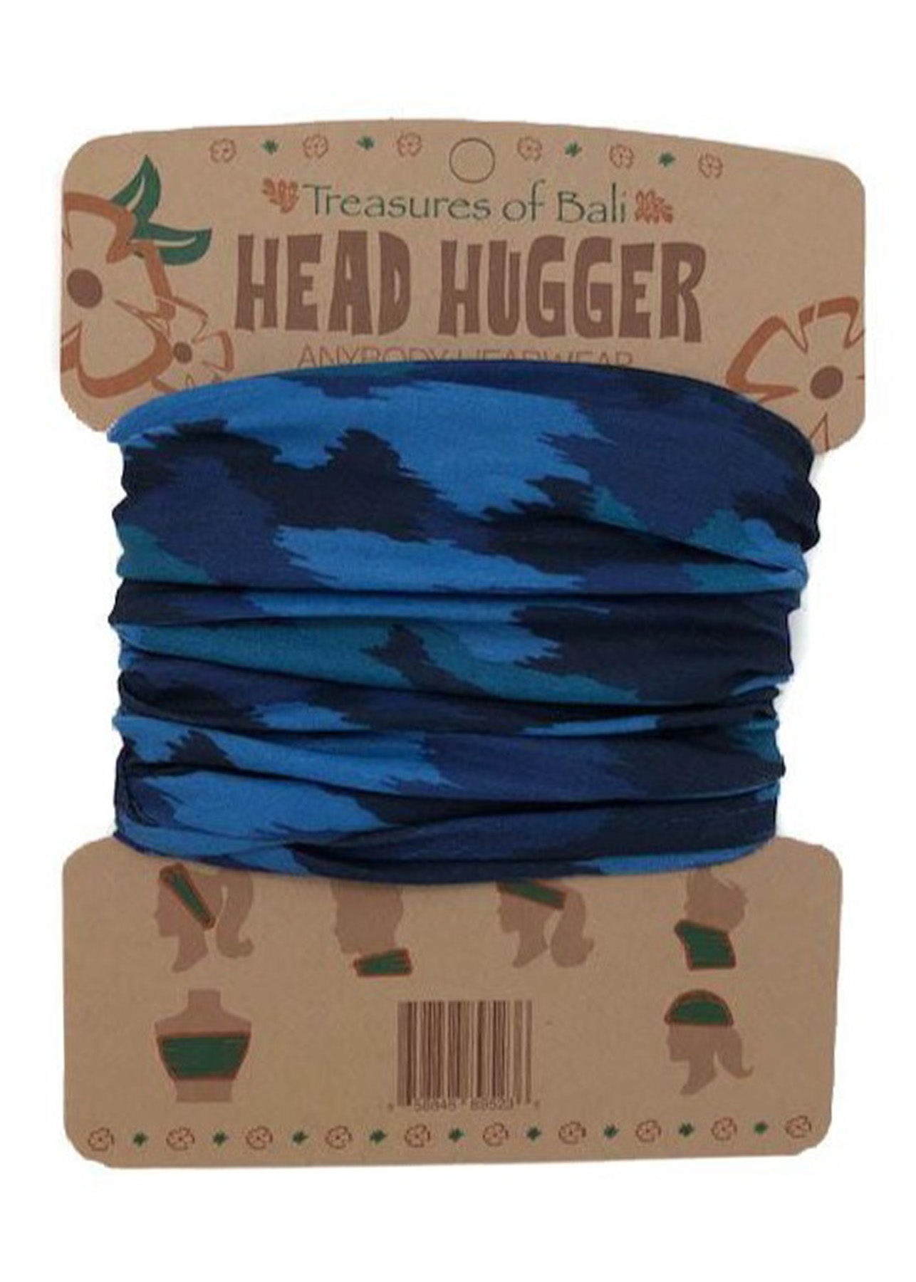 Head Hugger | Blue Flame Stitch
