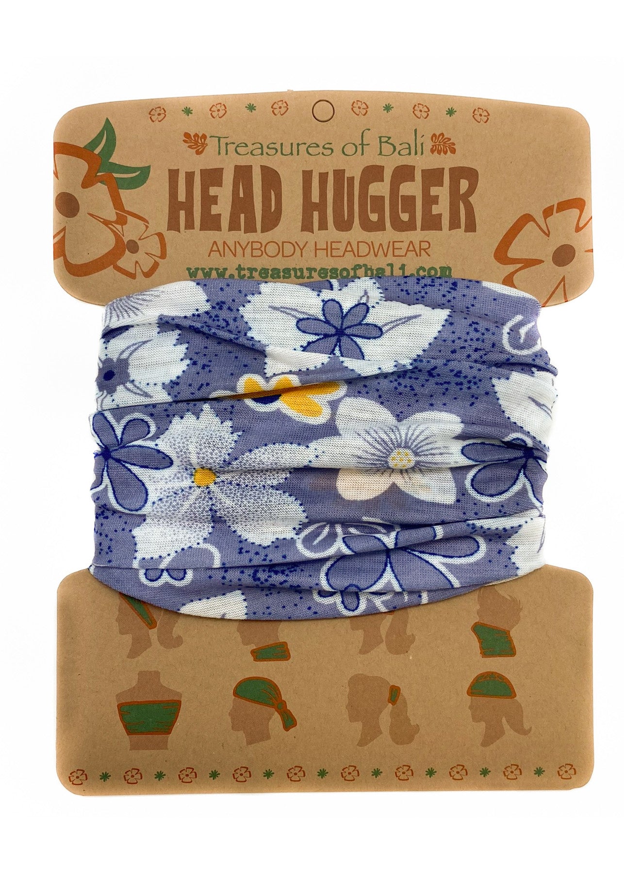 Head Hugger | Blue Floral