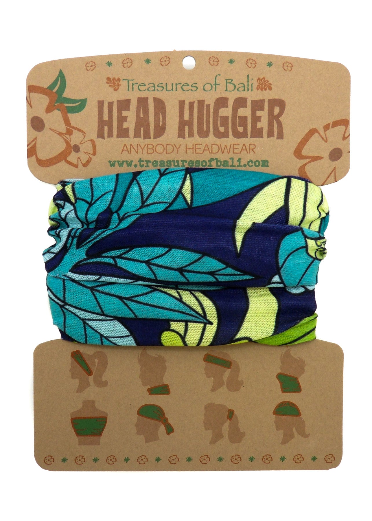 Head Hugger | Blue Leaf