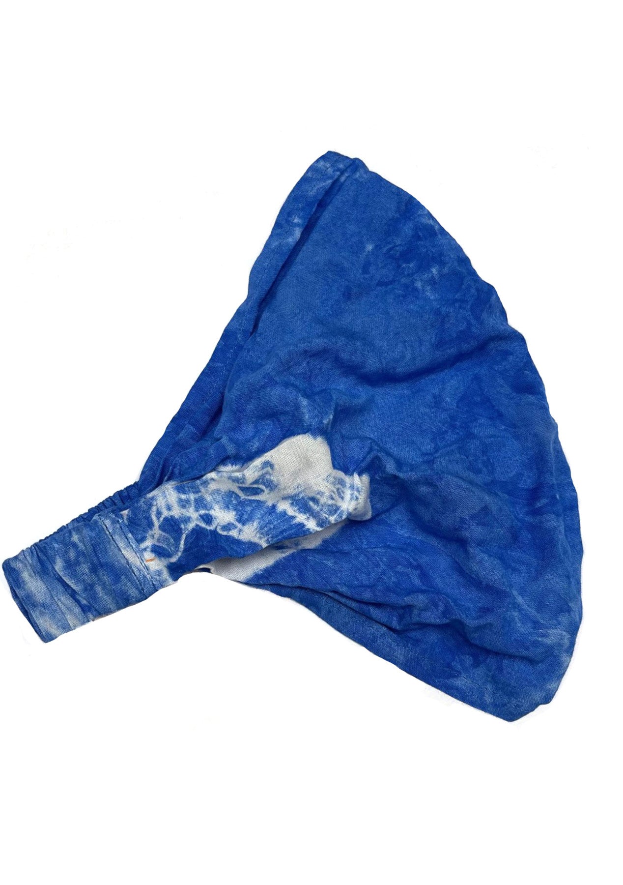 Bandana Headband | Royal Blue Tie Dye