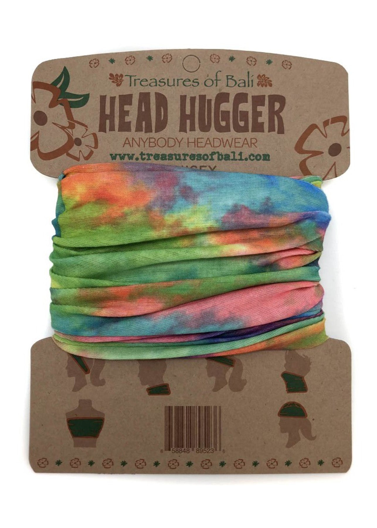 Head Hugger | Bright & Colorful Tie Dye