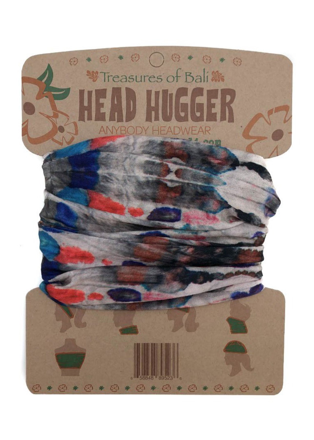 Head Hugger | Abstract Tie Dye