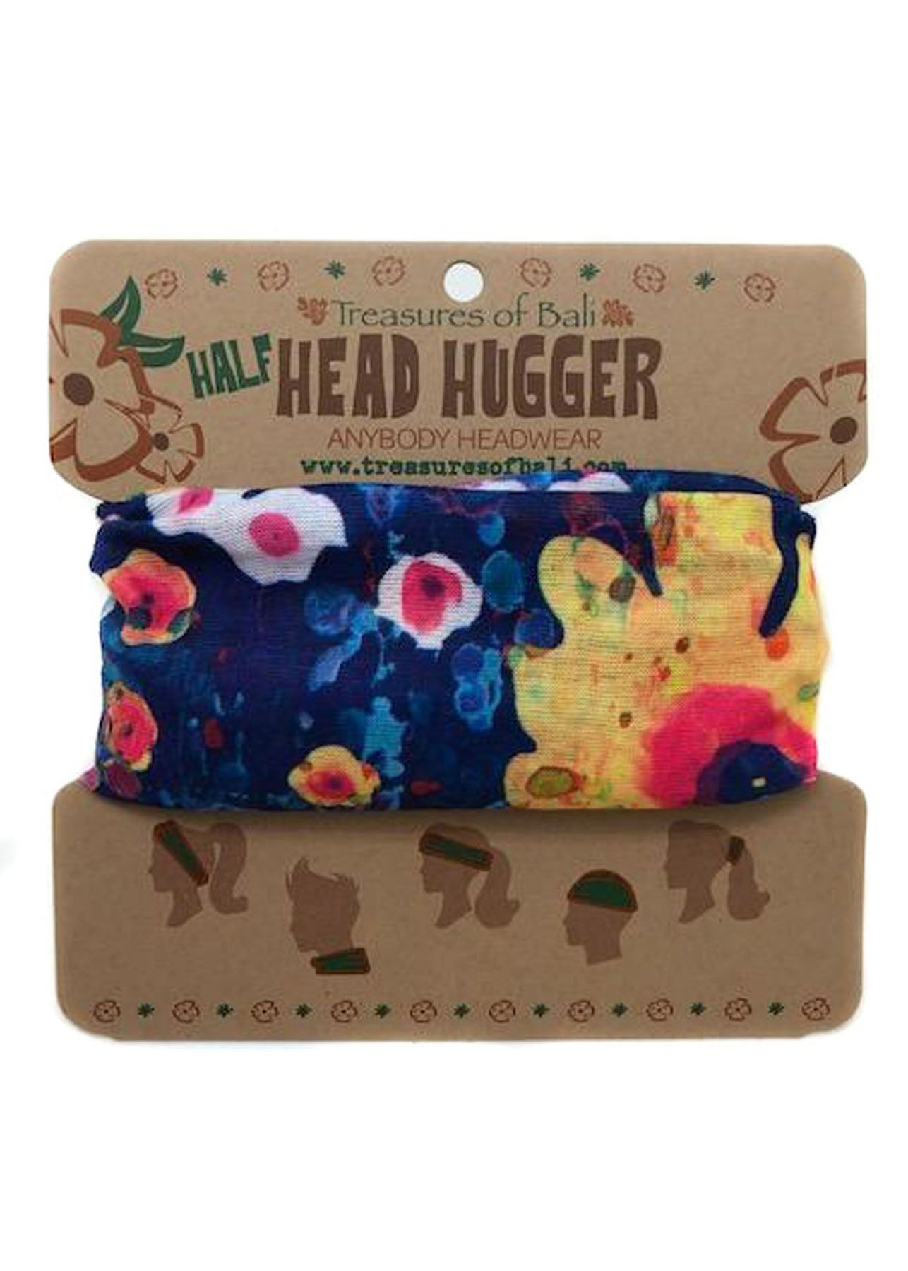Half Head Hugger | Navy Floral