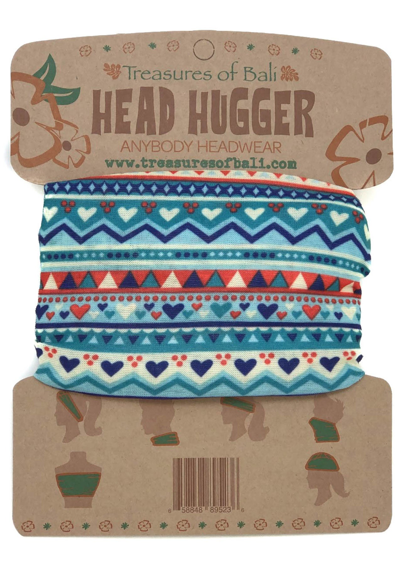 Head Hugger | Heart Aztec