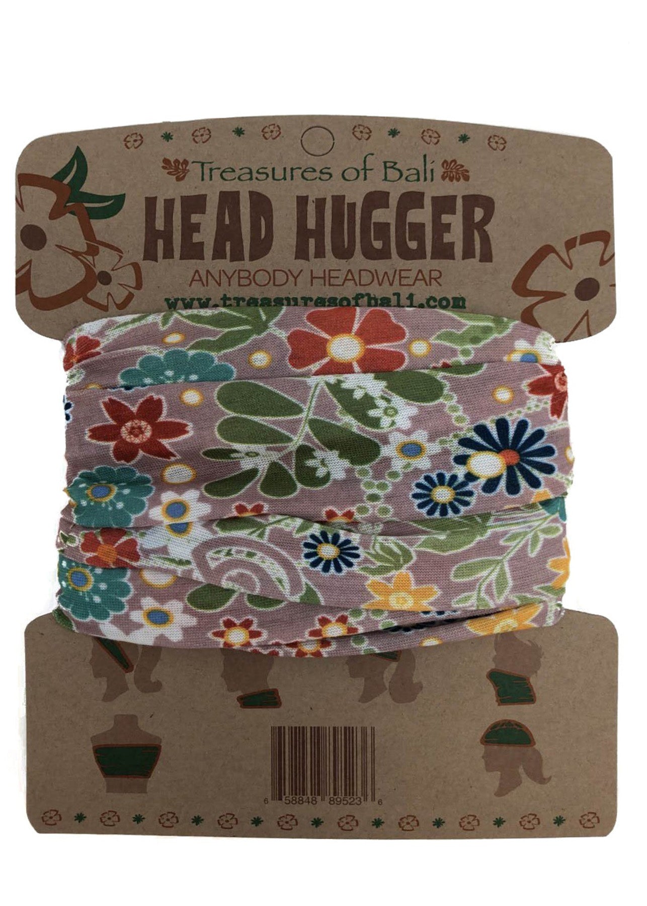 Head Hugger | 70's Gray Floral