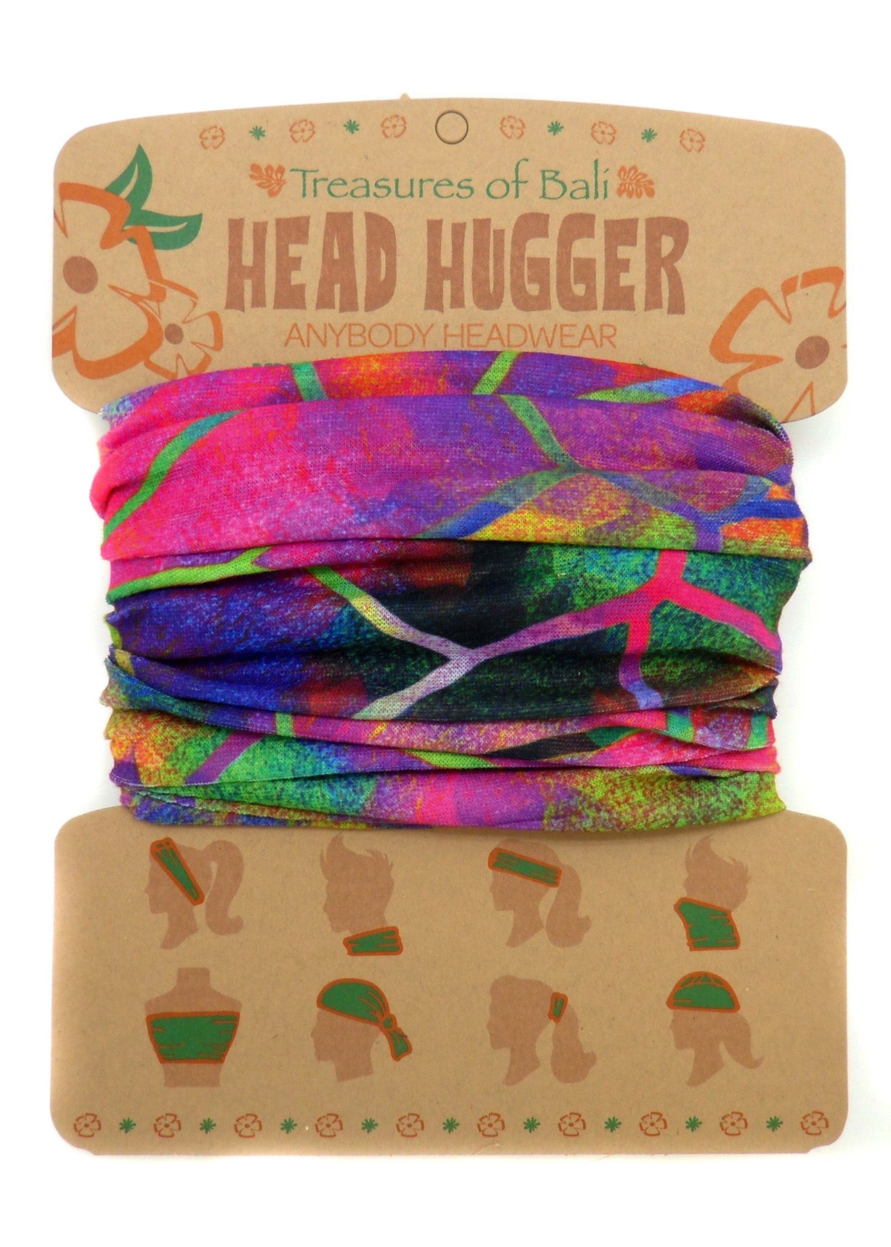 Head Hugger | Modern Ogee Print