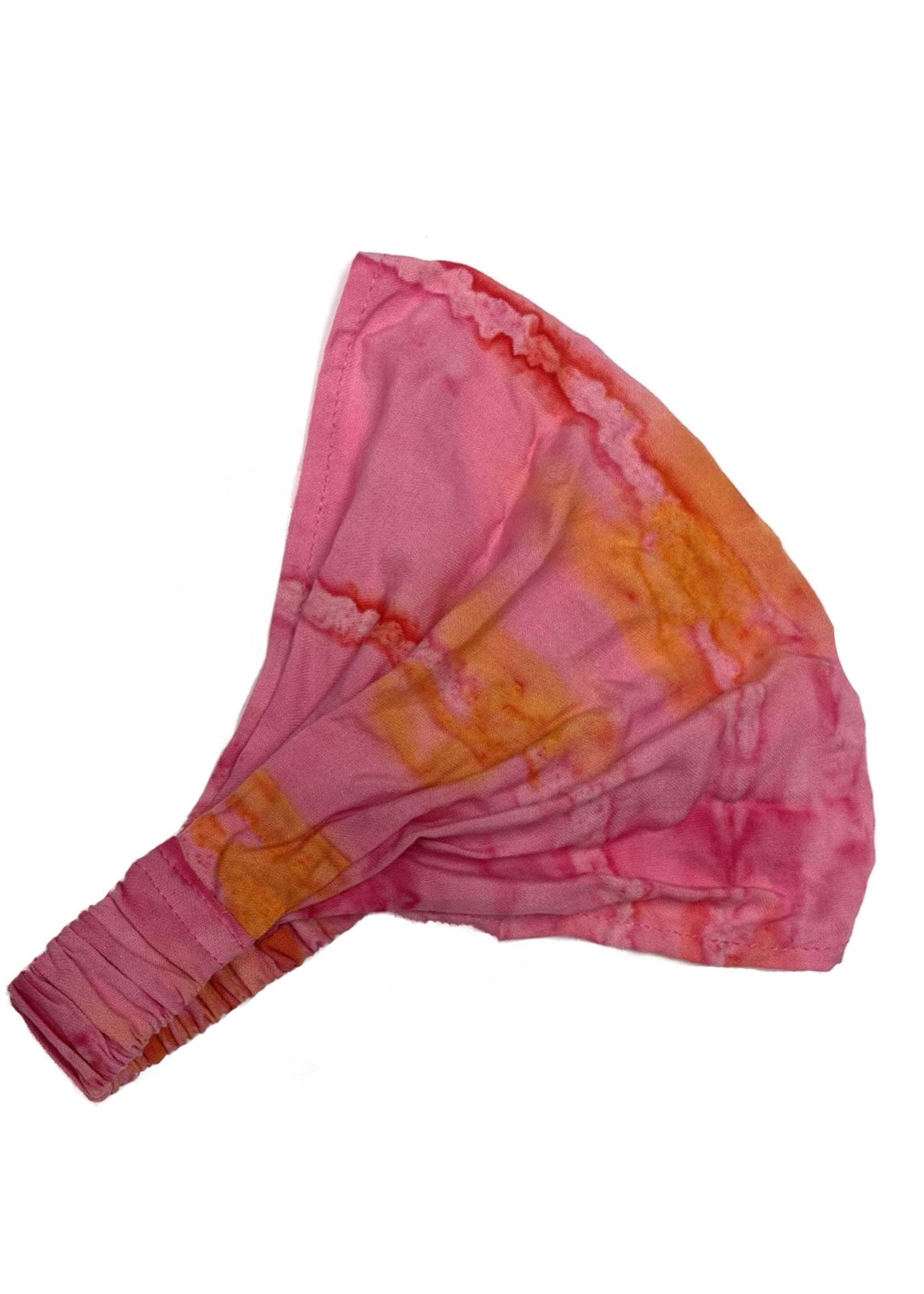 Bandana Headband | Pink Tie Dye