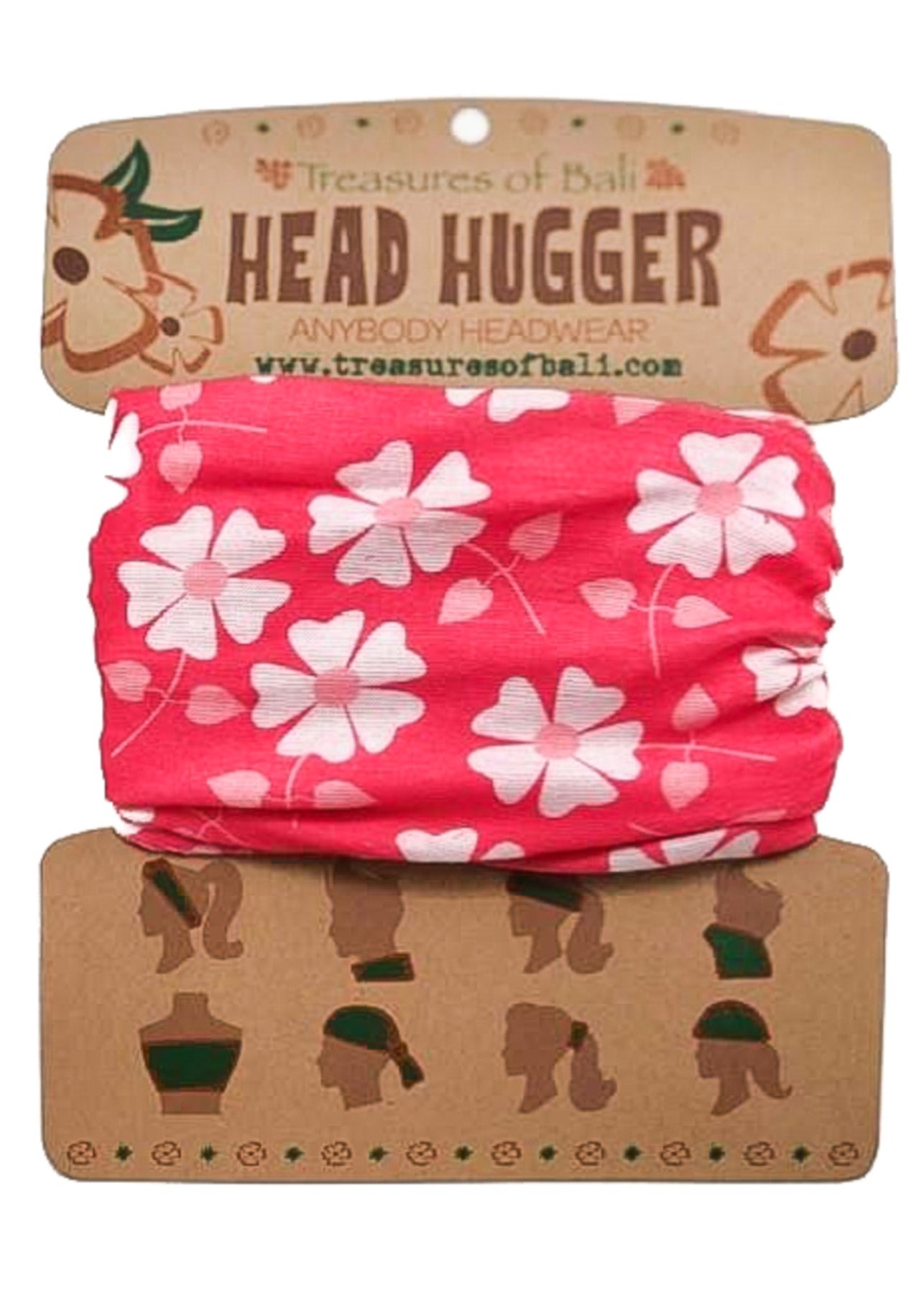 Head Hugger | Pink Flowers