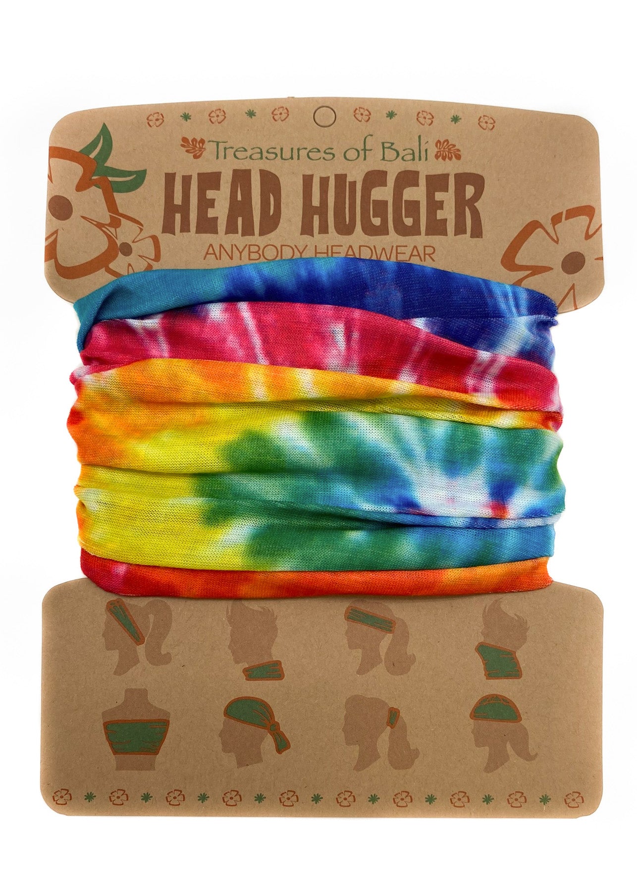 Head Hugger | Rainbow Tie Dye