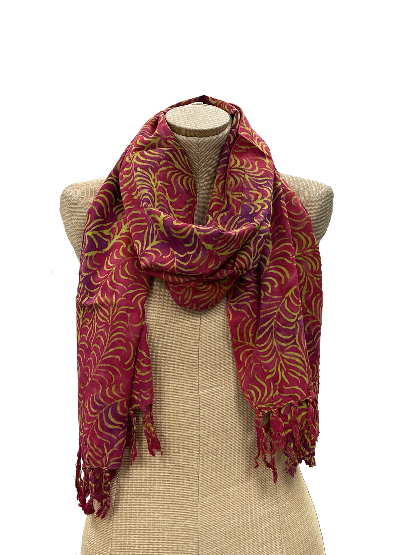 Scarf | Pink & Yellow