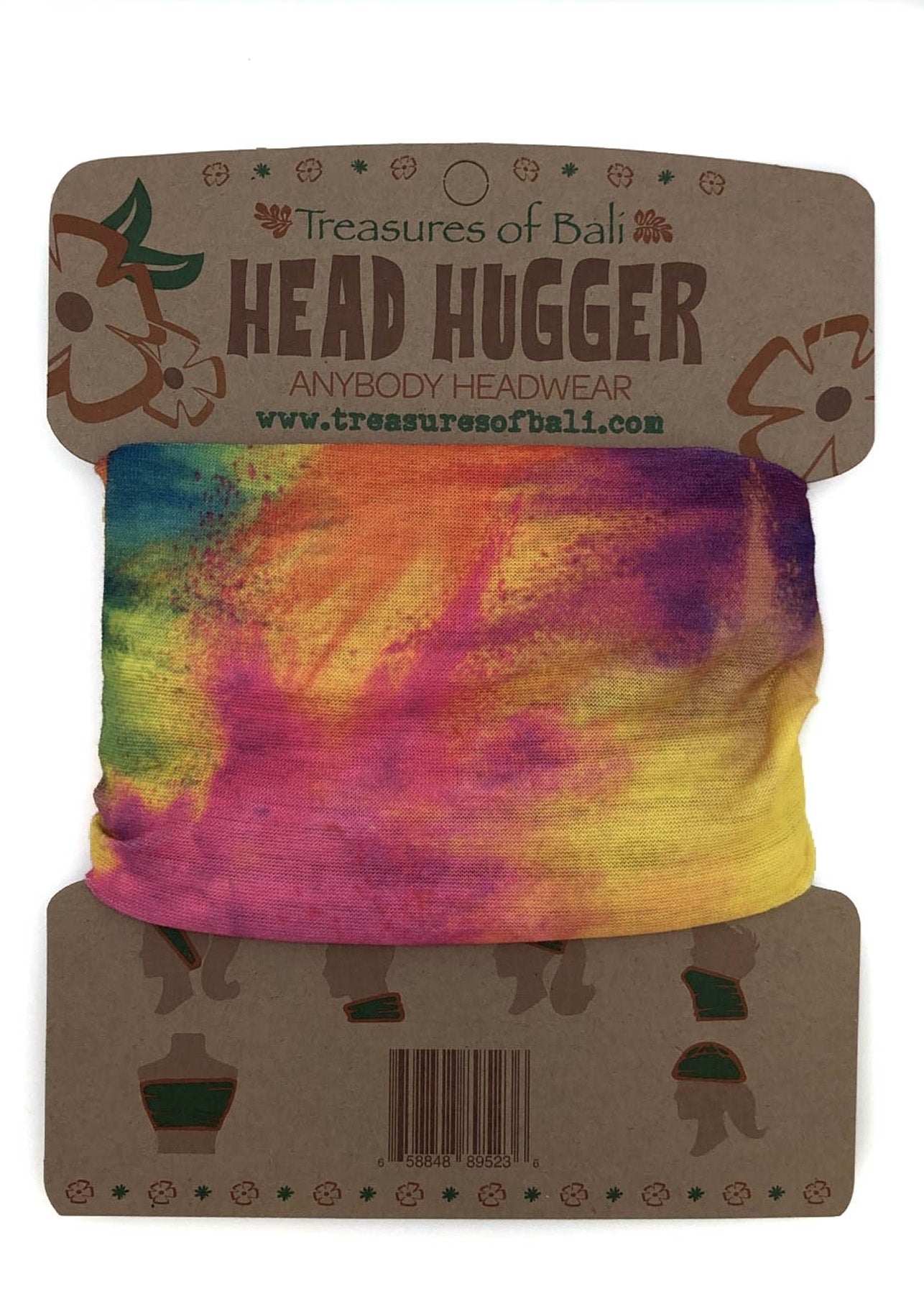 Head Hugger | Splatter Tie Dye