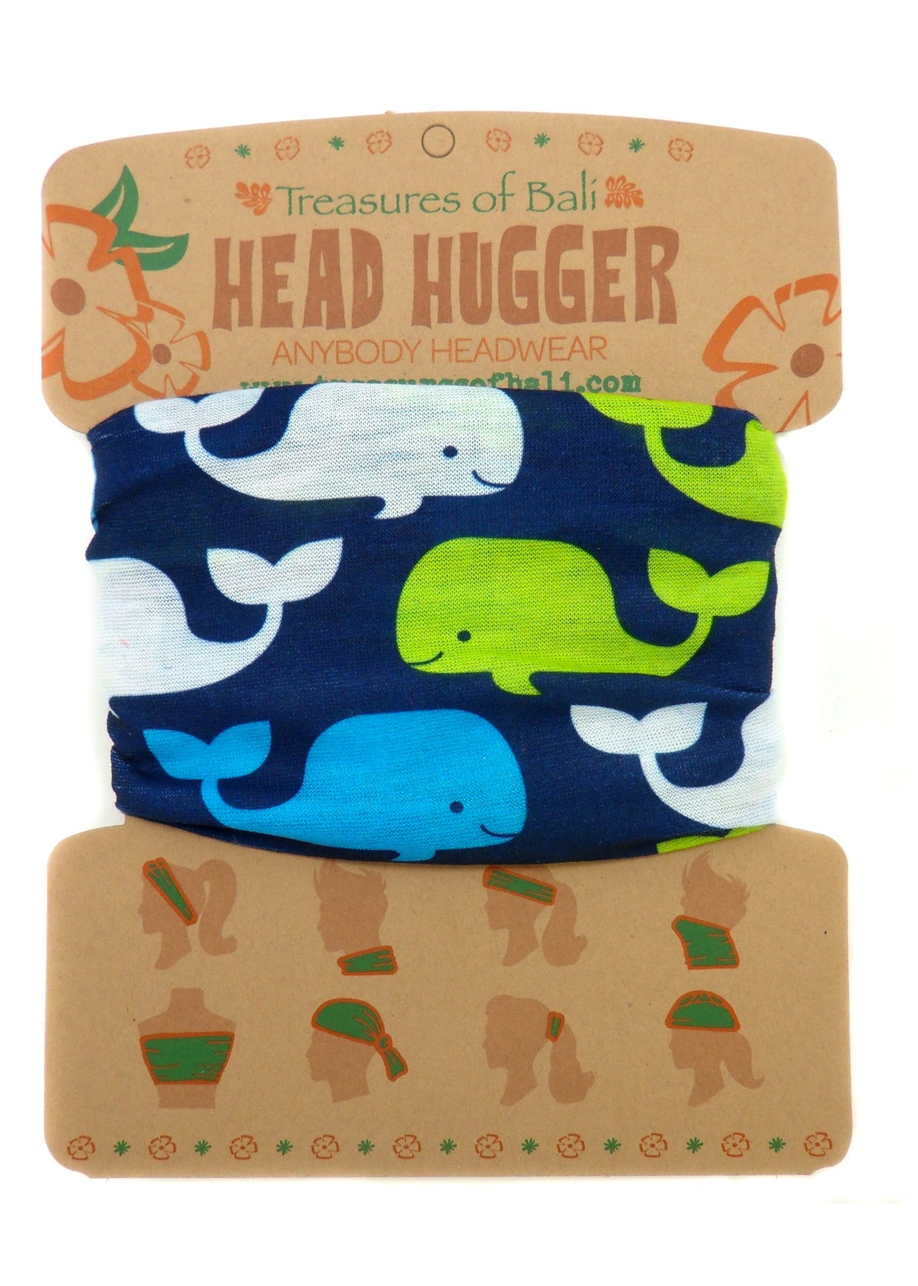 Head Hugger | Whale Pattern