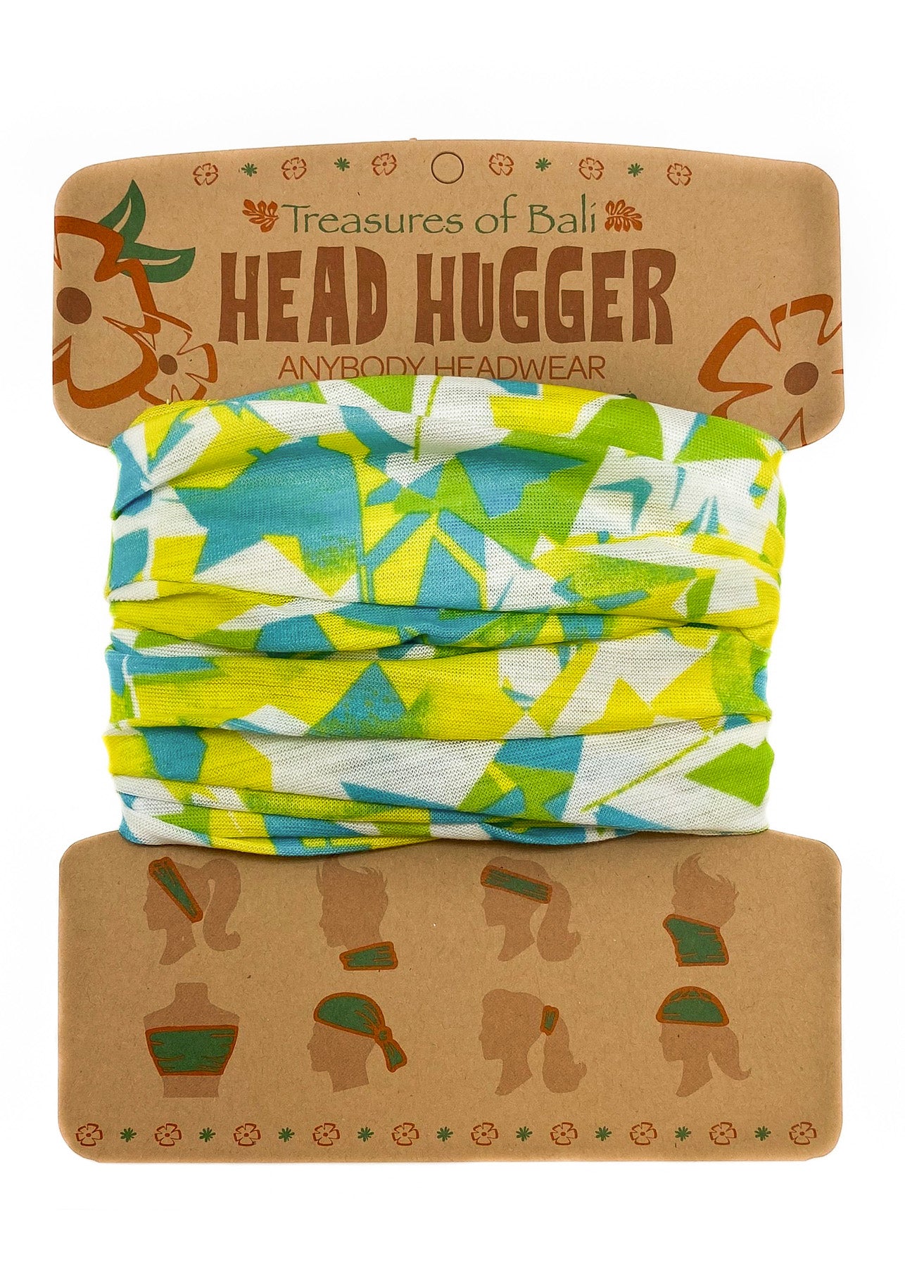 Head Hugger | Yellow Geo Print