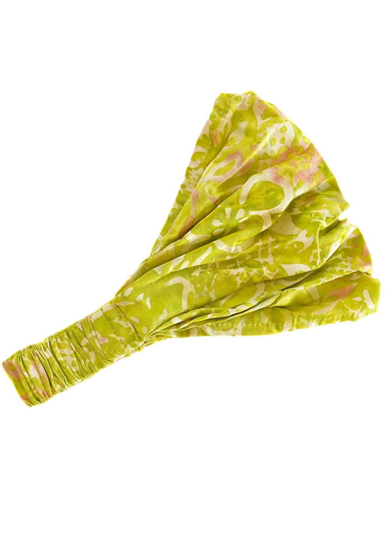 Bandana Headband | Yellow & Green